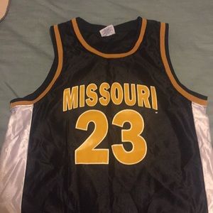 Missouri Old School Basketball Jersey #23